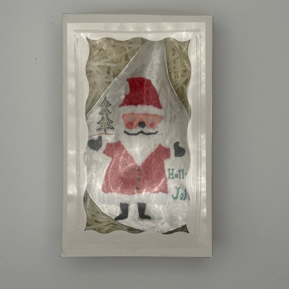 Festive Santa Decorative Plate - Picture 3 of 5